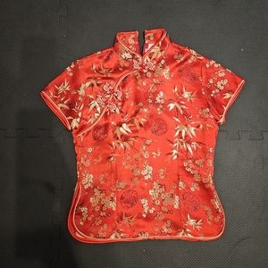 Red Chinese Top